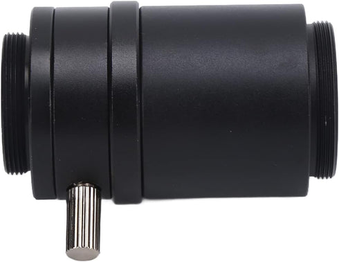 Microscope Adapter, 1× C Mount Lens Adapter for CCD Camera and Trinocular Stereo Microscope