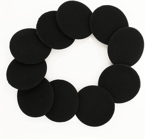 5 Pairs Replacement Foam Ear Pads for Philips SHB4000WT Headphones - Black Pillow Cushion Cover Cups Parts