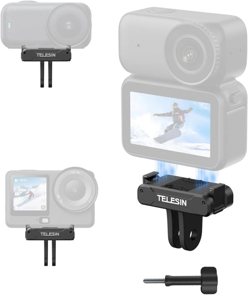 TELESIN Magnetic Quick Release Adapter Mount for DJI Osmo Nano/Action 6, with