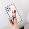 YTanazing for iPhone 11 Pro Mirror Case - Luxury Glass Glossy Rectangle Mirror Shockproof Hard Case, 5.8 inch