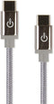 CableLinx Elite 8" USB-C to USB-C Charge & Sync Braided Cable for ChargeHub - Compatible with Samsung Galaxy S9/S8 Plus
