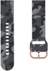 Band for Cosmo JrTrack 3/2 SE/2 Replacement Silicone Wristband, Camouflage Watch Straps for Kids Fitness Tracker