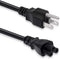HUYADZ 3 Prong AC Laptop Power Cord 6 Feet Universal Power Cable for