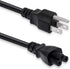 HUYADZ 3 Prong Power Cord, 6Ft Universal Power Cable, Fit for Lenovo, HP,