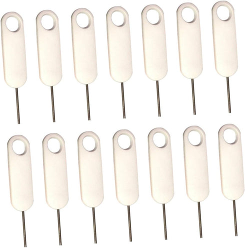 TEHAUX 20Pcs Sim Card Ejector Pins Durable Phone Tray Removal Tools for