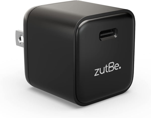 30W Mini Wall Charger with Fixed Prongs, Compact USB-C Power Delivery PD for iPhone 15/14/13/12 Pro/Pro Max