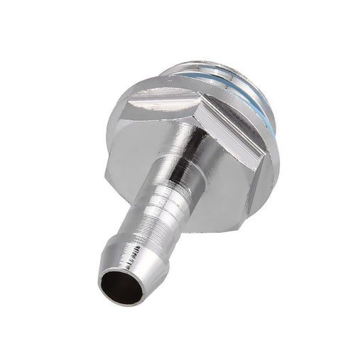 PC Water Cooling System 6 PCS Two-Touch Fitting G1/4 Thread Barb Connector for Tube, Water Cooling Kit