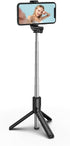 MYKOMI Stick,40 inch Recording,Black,(Selfie-StickH1Black) Selfie Extendable and Portable Stable Stick Tripod