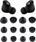 Silicone Eartips for Beats Studio Buds + | Replacement Earbud Tips, 6 Pairs S/M/L, Fit in Case, Black