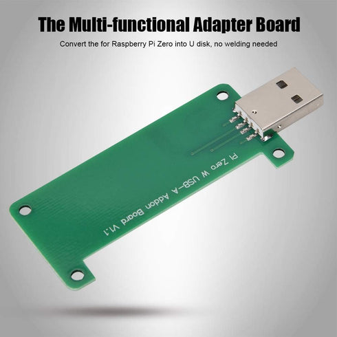 USB Dongle Expansion Board for Zero 1.3/Zero W, Plug and Play Adapter for Developers, Cybersecurity Projects