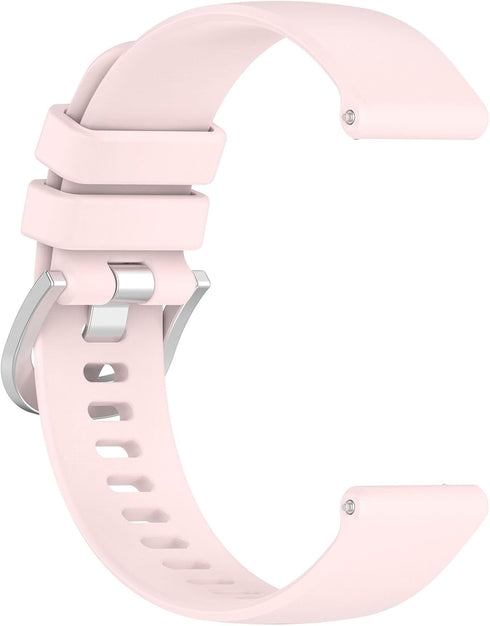 E ECSEM Compatible for iTech Fusion 2/2S/2R Band, Silicone Watch Strap Replacement Accessories for iTech Fusion 2 Smart