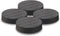 Monosaudio 4Pcs Carbon Fiber Isolation Speaker Spikes Pads, 25X5mm for Audio, Speakers, Subwoofers