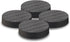 Monosaudio 4Pcs Carbon Fiber Isolation Speaker Spikes Pads, 25X5mm for Audio, Speakers, Subwoofers