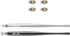 Elzo Stylus Pen Combo, Universal Capacitive Touch Screen 2 Packs with 4 Replacement Fiber Fine Tips for Tablet, iPad,