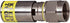 Klein Tools VDV812-612 Universal Compression F Connectors RG6/6Q Coax, Universal Sleeve Technology, Professional Grade,