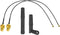 Eightwood Dual Band Small WiFi Antenna 2.4GHz 5GHz RP-SMA Male Antenna with RP-SMA