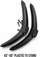 Dranvosk 43-50Inch 2 Pack Universal TV Stand Legs for TVs | Replacement TV Feet with Screws | Easy Install Plastic