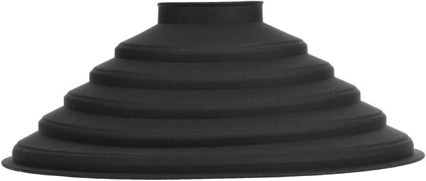 Anti Reflective Lens Hood, Folding Silicone Soft Stretchy DSLR Lens Hood for Reducing Glare in Outdoor Photography