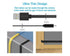 2Pack 20FT Power Extension Cable for Wyze Cam V3/V4/OG/V3 Pro, Blink, Arlo, Eufy, SimpliSafe, Charging Power Cord