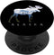 Alaskan Moose and Alaska Landscape Souvenir PopSockets Grip and Stand for Phones and Tablets