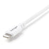 StarTech.com 3m (10ft) Long White USB Cable for iPhone/iPod/iPad with 8-pin Lightning Connector - Charge and Sync