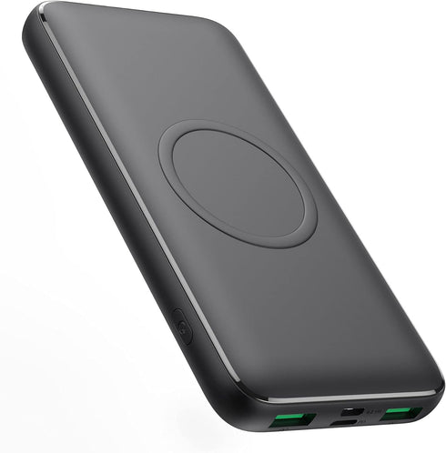 HETP Wireless Portable Charger Power Bank, 13800mAh 15W Fast Wireless Charging 25W PD