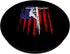 American Flag Linemen Electric Pole Lineman Tower Climber PopSockets PopGrip - Swappable Grip for Phones & Tablets