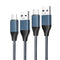 6.6Ft Type C USB Fast Charging Charger Cable - 2 Pack for Samsung Galaxy Tab A7, S9, S8, S7, S6, and more.