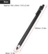Universal Pen, Battery Pencils with High Sensitivity & Palm Rejection, Double Headed Phone Tablet Pen (Black)