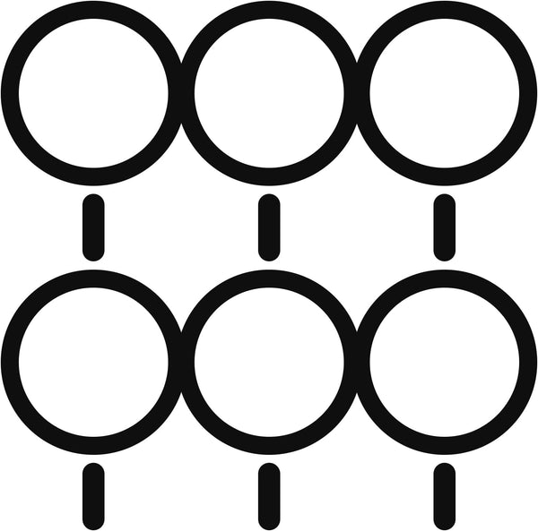 6 Pack Universal Metal Rings Sticker Compatible with MagSafe Magnetic Wireless Charger for iPhone 13 12 Pro Mini Max