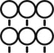 6 Pack Universal Metal Rings Sticker Compatible with MagSafe Magnetic Wireless Charger for iPhone 13 12 Pro Mini Max