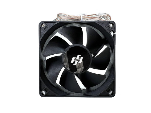 Bgears b-Blaster 80mm High Speed Fan, 2 Ball Bearing, Extreme Airflow, Black