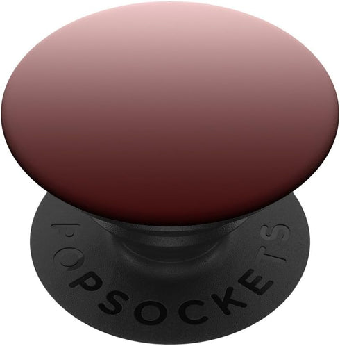 Burgundy Merlot Ombre Gradient Color Match Gift PopSockets Grip and Stand for Phones & Tablets Standard PopGrip