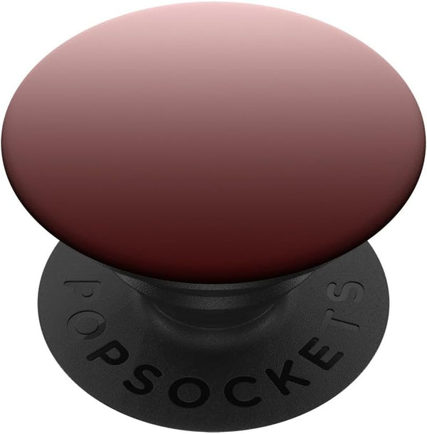 Burgundy Merlot Ombre Gradient Color Match Gift PopSockets Grip and Stand for Phones & Tablets Standard PopGrip