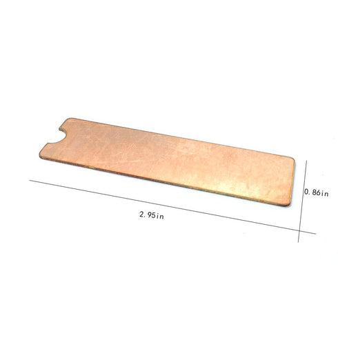 M.2 Heatsink Copper - m2 PCIe NVMe Laptop PS5 Heatsink with Silicone Thermal Pad for M.2 2280 SSD