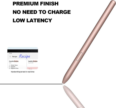 Tab S7 FE Pen Replacement - Stylus Pen for Samsung Galaxy Tab S7, Tab S7+, Tab S7 FE with Tips/Nibs - Mystic Pink