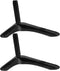 Homoyoyo Tv Stand Base Replacement with Screws Black Tv Support Bracket Desktop Mount