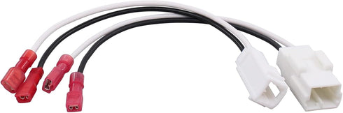 NewYall 6Pcs Dash Tweeter Door Speaker Wire Harness Adapter for Wrangler, Compass, Patriot, Charger, Challenger