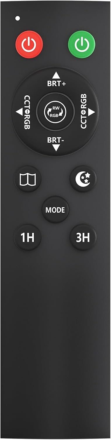 WOWLUMEN 2025 Upgrade Remote Controller for 42W UFO Floor Lamp-Black