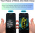 Velaporco 2 Pack Front Camera Cover | Smartphones Webcam Cover Protect Privacy, Camera Privacy Covers Compatible