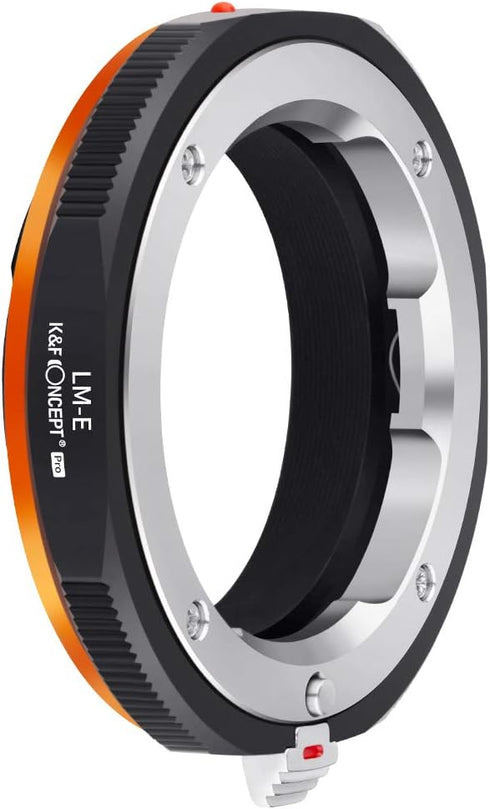 K&F Concept Lens Mount Adapter for Leica M Lens to Alpha Nex E-Mount Camera Body, Matting Varnish Design