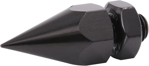 Flushbay 4 Pack M8 (M8) Speaker Spikes Floor Protectors Adjustable Speaker Isolation Spikes Black for Subwoofer CD DVD