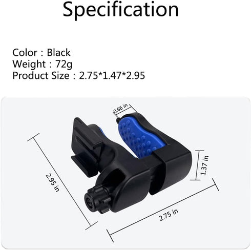 Motorcycle Helmet Chin Clip Mount for GoPro Hero 12, 11, 10, 9, 8, 7, 6, 5, 4, Hero Black, Session, Insta360