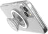 PopSockets iPhone 15 Plus Case with Round Phone Grip, Clear, Compatible with MagSafe, Wireless Charging