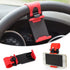 3 Pcs Adjustable Car Phone Holder Cradles, Universal Mobile Phone Mount for Car Steering Wheel