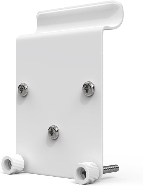Vinyl Siding Clips Mount Bracket for Eufy SoloCam S340 Solar Security Outdoor Camera (1 Pack, White)