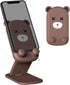 Cute Cell Phone Stand, Foldable Adjustable Animal Phone Holder for Desk, Compatible with iPhone and iPad