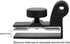 PellKing Baseball Cap Metal Clip Mount for GoPro Hero, DJI Osmo Action, Quick Release