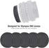 Camera Rear Lens, 5PCS Portable Plastic Cover for Olympus Lenses