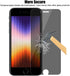 3 Pack Anti-Spy Tempered Glass Privacy Screen Protector for iPhone SE 2022/2020, iPhone 8, iPhone 7 (4.7")